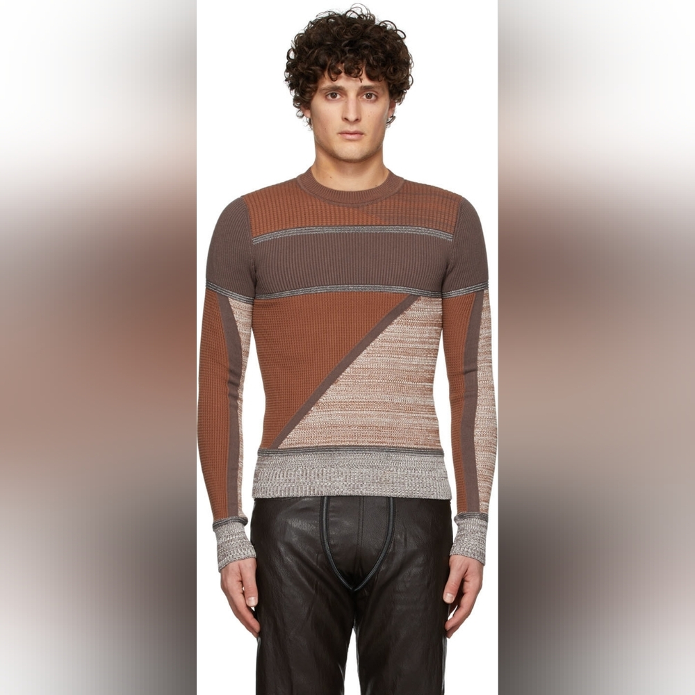 GmbH Brown Knit Sweater Size XL
